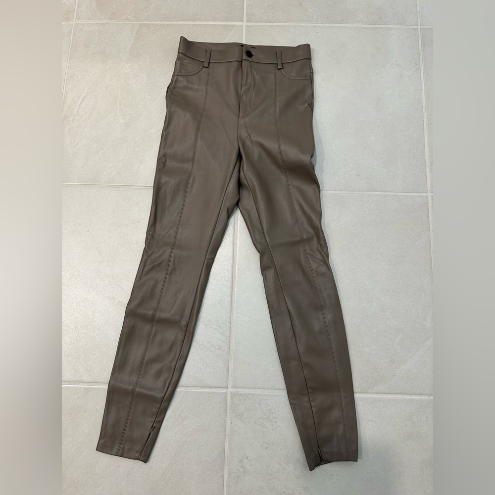 Brown Leather Pants